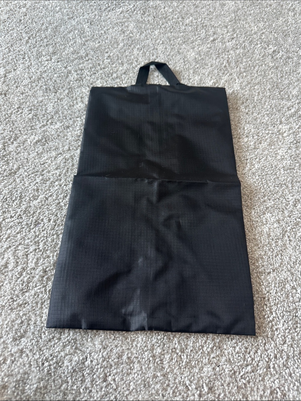 NWOT Black Foldable Travel Shoe Bag - Picture 2 of 2